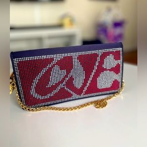 MOSCHINO LOVE  authentic evening clutch (wallet). Worn once